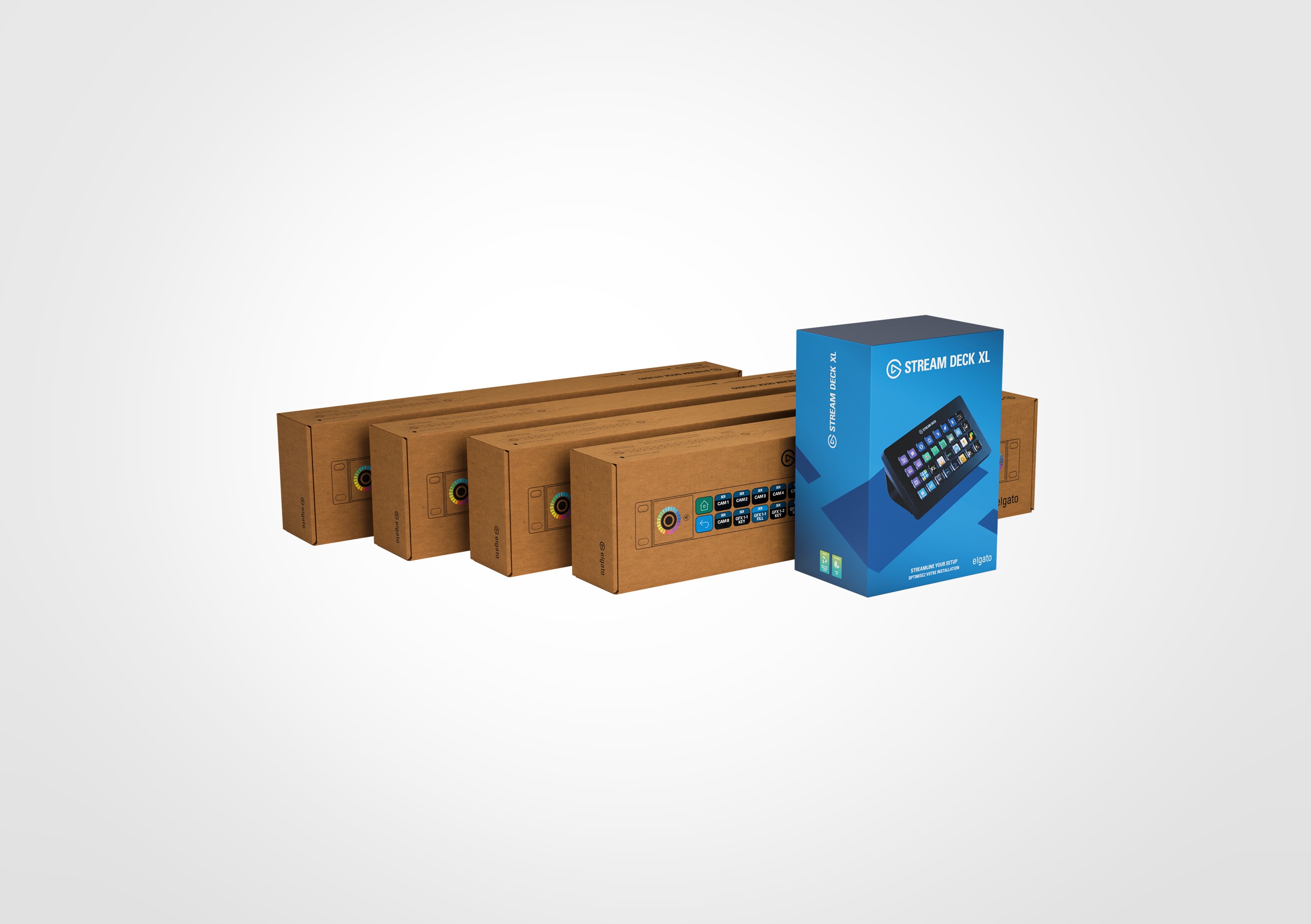 Stream Deck Studio (x4) and Stream Deck XL | Elgato